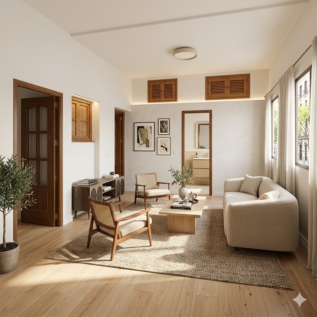Estudio en Chamberí reformado, ambientado y listo para alquilar en Madrid